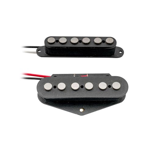 Artec Black Alnico Big Pole Piece Neck Bridge Pickups Set For Tele Tl