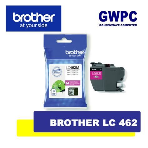 Brother LC 462 Original Cartridge Black Cyan Magenta Yellow LC462