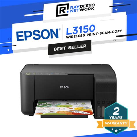 Epson Ecotank L3150 L3250 Wi Fi All In One Ink Tank Printer [wireless Print Scan Copy