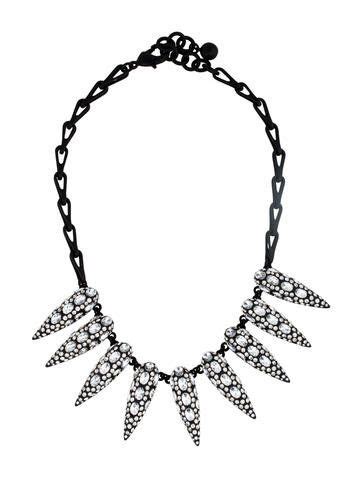 Lulu Frost Crystal Spike Necklace Crystal Spikes Spike Necklace