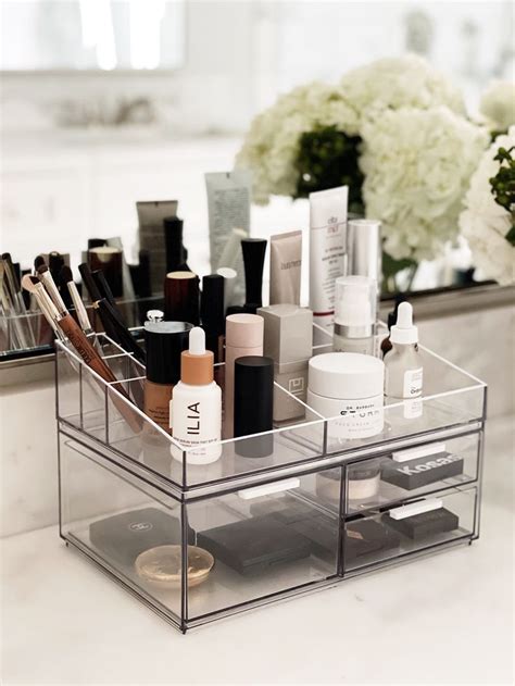 Idesign X Sarah Tanno Makeup Organizer Makeup Organization Makeup Organization Vanity Makeup