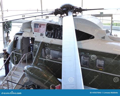 Main Rotor Blade of Marine One Helicopter at the R Editorial Photo ...