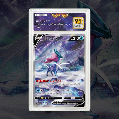 FULL ART SUICUNE V 215 172