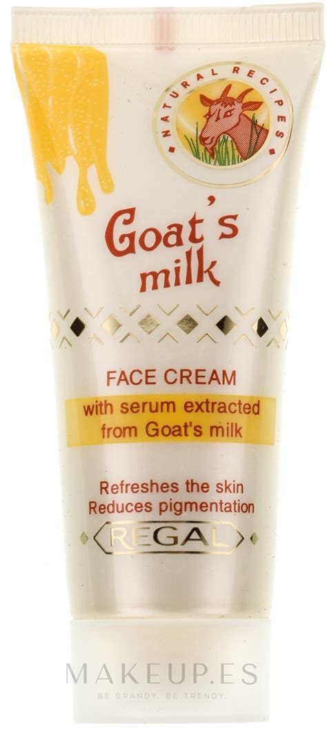 Crema Facial Blanqueadora Con Leche De Cabra Regal Goat S Milk Face