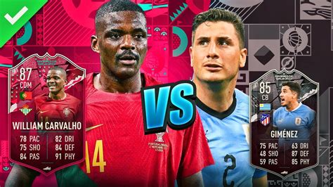 CARVALHO 87 SBC VS GIMÉNEZ 85 SBC SHOWDOWN del MUNDIAL CUÁL ES MEJOR