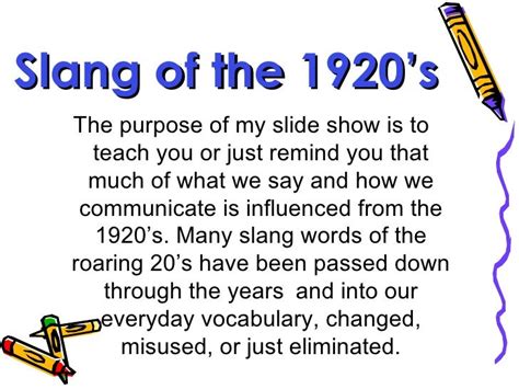 Slang 1920