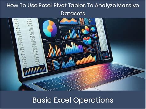 Excel Tutorial How To Use Excel Pivot Tables To Analyze Massive Datas