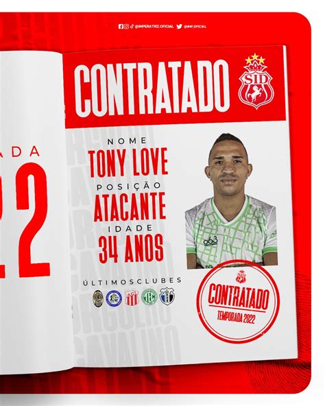 Tony Love é o novo atacante do Imperatriz