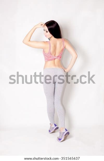 Sexy Beautiful Athletic Ass Beautiful Athletic Stock Photo