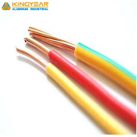 Copper Conductor PVC Insulated BV BVV RV Rvv Electrical Kable Wire