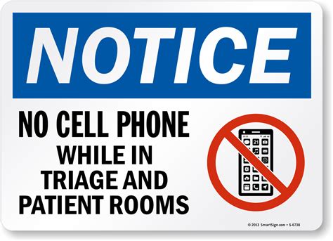 Printable No Cell Phone Signs Doctor S Office Printable Word Searches