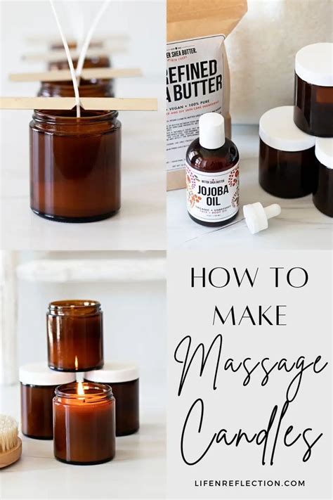 How To Make Massage Candles With Essential Oils And Natural Ingredients For Your Skin Care Routine