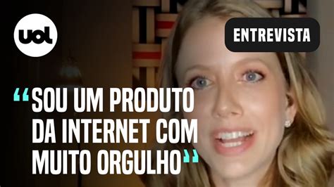 Gabriela Prioli fala de críticas Sou um produto da internet muito