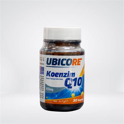 Ubicore Koenzim Q10 Takviye Edici Gıda 100 mg 30 Kapsül 004