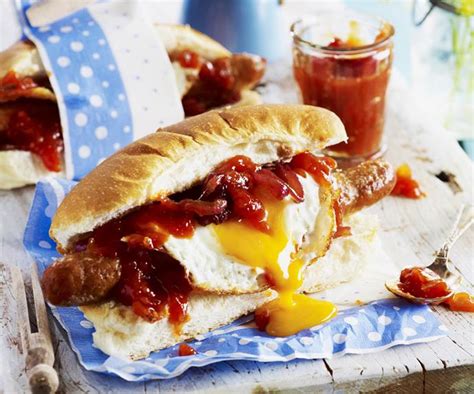 Breakfast hot dog | Australian Women's Weekly Food