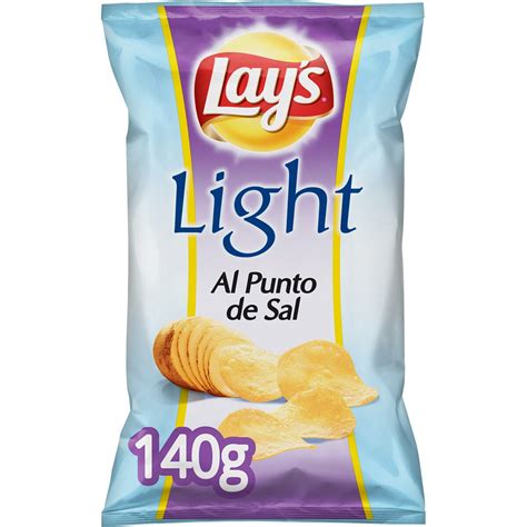 Comprar Patatas Fritas Light Al Punto De Sal Sin Gluten Bolsa G