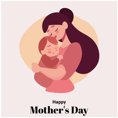 Premium Vector Happy Mother S Day Celebration Vector Illustration