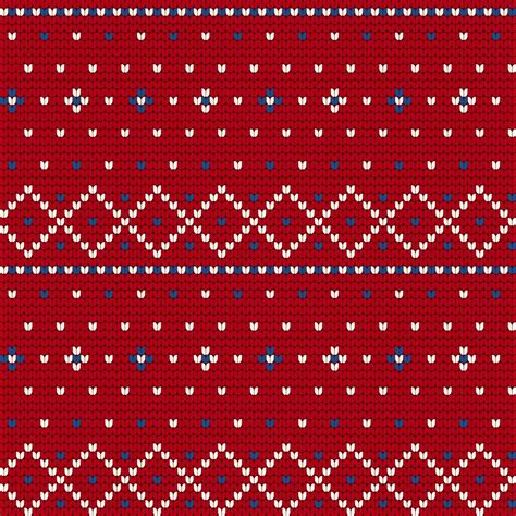 Traditional knitting pattern for Ugly Sweater 12699915 Vector Art at Vecteezy