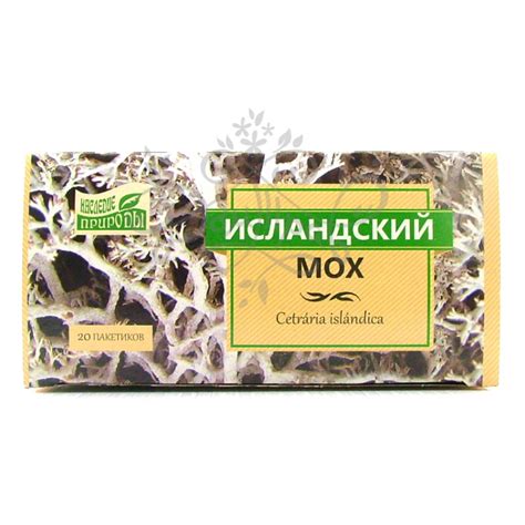 Исландский мох. Купить в магазине трав в Москве.