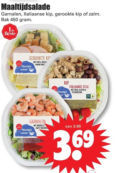 Maaltijdsalade Aanbieding Bij Dirk