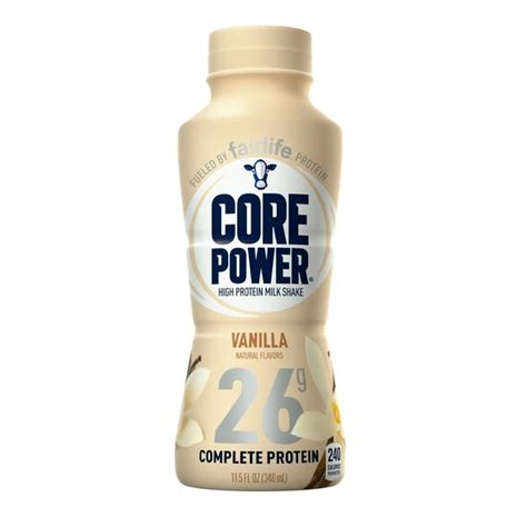 Core Power 26g Protein Drink Vanilla 115 Fl Oz 1 Count Walmart