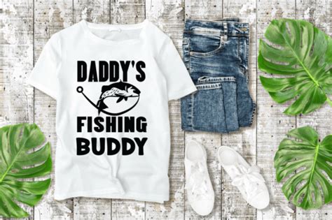 Daddy S Fishing Buddy Svg Design Graphic By Rashed Rana Creative Fabrica