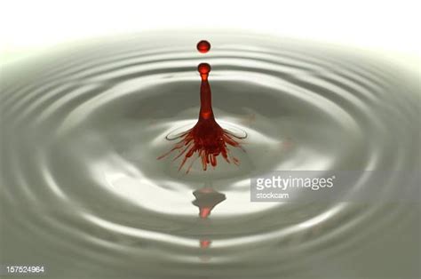 1377 Blood Drop In Water Stock Photos High Res Pictures And Images