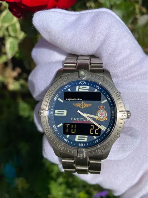 Suitable Copy Breitling Aerospace E Mm Case Diameter Quartz