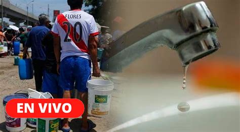 Corte De Agua Sedapal Este Miércoles 10 De Mayo Del 2023 Estos Son