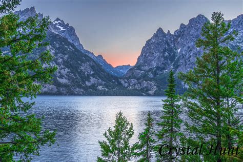 Jenny Lake Sunset | Crystal Hunt Photography