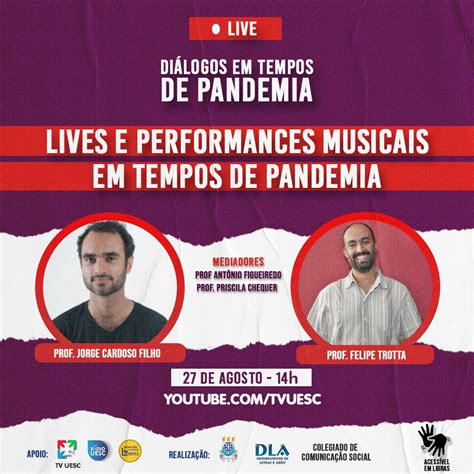 blog do jonildo glória Lives e performances musicais em tempos de