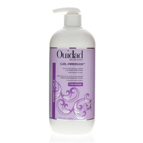 Ouidad Curl Immersion Coconut Cream Cleansing Conditioner Ml