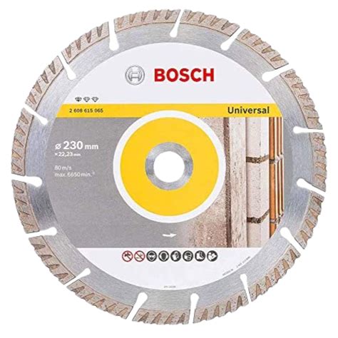 Disco De Diamante Turbo Segmentado 9 STANDARD FOR UNIVERSAL Bosch