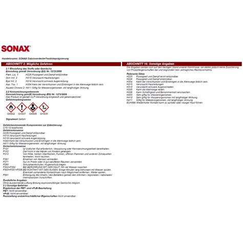 Sonax Cabrio und Textil Imprägnierung 250 ml kaufen bei OBI