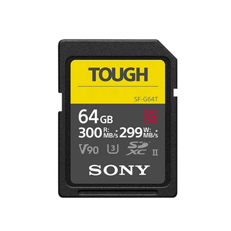 Memory Card 64GB UHS II TOUGH Sony Sewa Kamera Lensa Bali