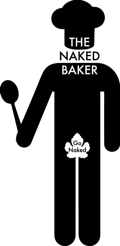 Personable Bold Bakery Logo Design For The Naked Baker Go Naked By