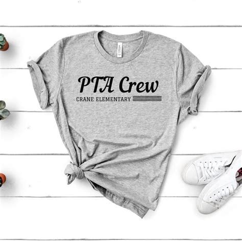 Pta Crew Shirt Pta Shirt Pta Parent Shirt School Volunteer Shirt