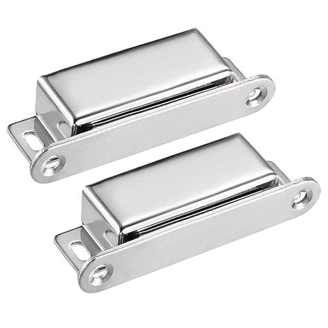 2pcs Door Magnetic Catch Magnet Latch Closure Stainless Steel 70mm Long