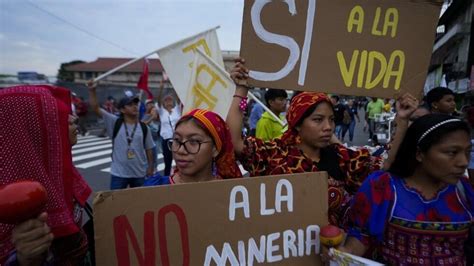 Protestas contra extensión de contrato minero en Panamá Futuro Verde