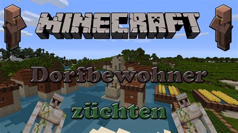 Minecraft Dorfbewohner züchten 1 11 2 German HD YouTube