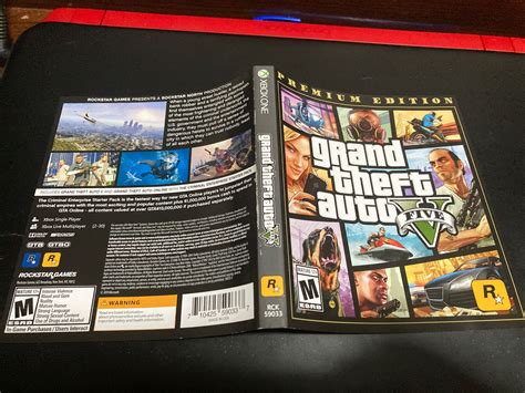 Grand Theft Auto V Cover Or Packaging Material Mobygames 46 Off