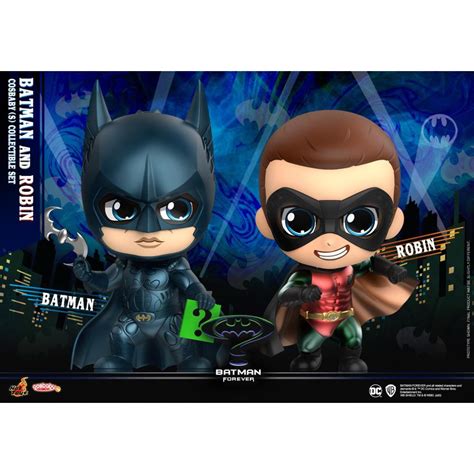 Jual Hot Toys Cosbaby Batman Robin Set Batman Forever Shopee Indonesia