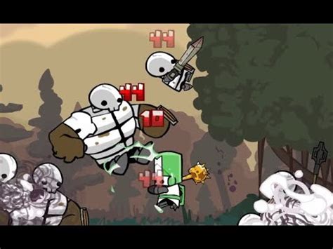 Castle Crashers Insane Marsh Melee Only No Potions As Green Knight