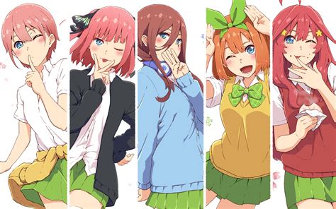 Go Toubun No Hanayome The Quintessential Quintuplets Hd Wallpaper By