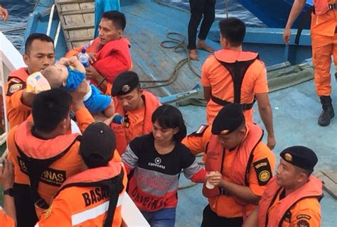 Kapal Rute Kendari Wawonii Mati Mesin Sar Evakuasi Menggunakan Kn