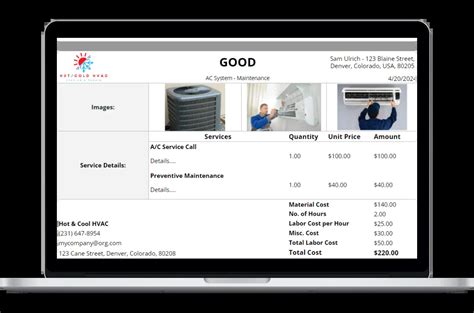 HVAC Bid Template Housecall Pro