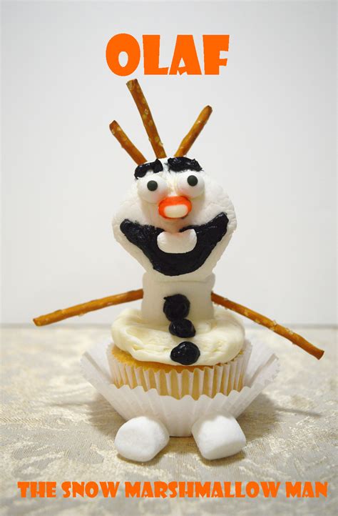 Kids Activity Disneys Frozen Inspired Olaf The Snowman Cupcakes