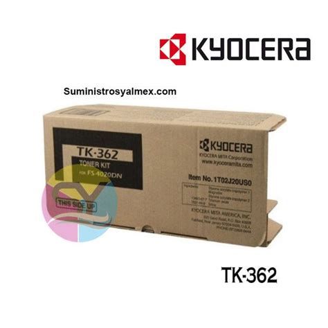 TONER KYOCERA TK 362 NEGRO ORIGINAL Suministros Yalmex