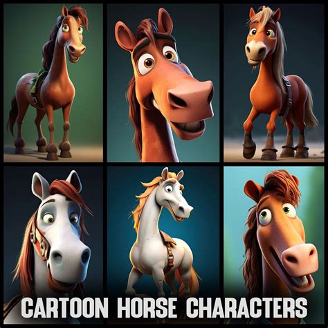 sense  peace  cartoon horse characters