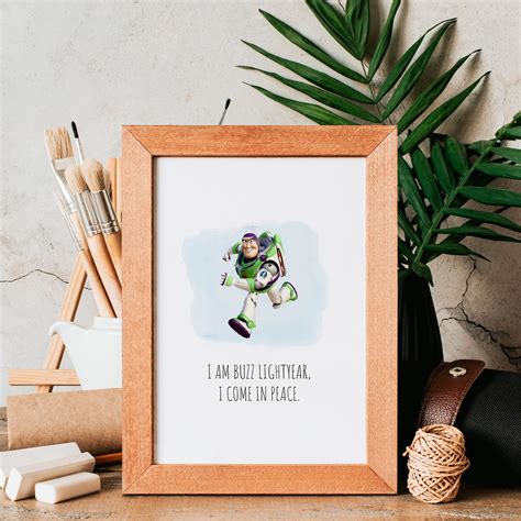 Toy Story Quotes Woody Buzz Lightyear Bo Peep Jessie Etsy